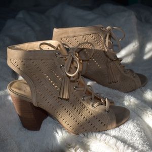 Lace up Wedge Heels (Jessica Simpson)